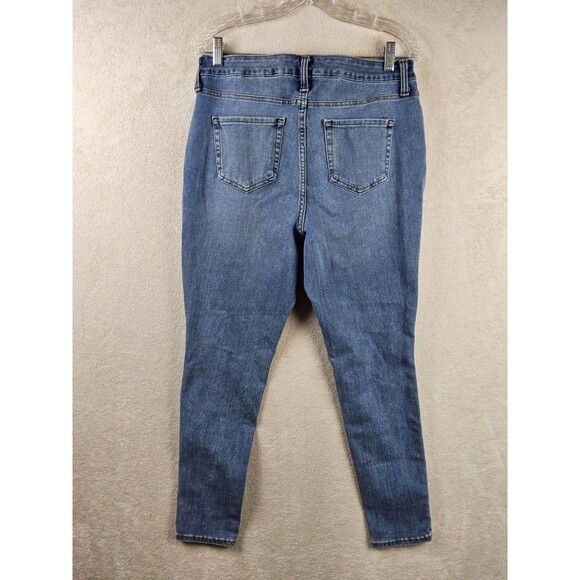Time And Tru Women's High Rise Curvy Denim Jeans Size 12 - Picture 3 of 3